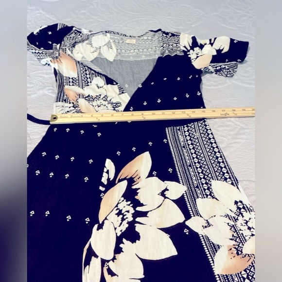 Y2K Vintage 90s, O'Neill Asymmetrical Black and Silver Sequin Sundress - Picture 11 of 15